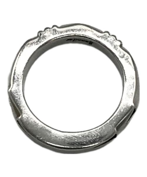 インディアンジュエリー（インディアンジュエリー）インディアンジュエリー (インディアンジュエリー) ナバホ族スタンプワークシルバーリング サイズ:-の古着・服飾アイテム