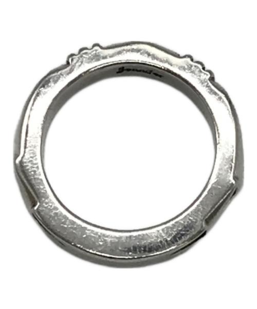 インディアンジュエリー（インディアンジュエリー）インディアンジュエリー (インディアンジュエリー) ナバホ族スタンプワークシルバーリング サイズ:-の古着・服飾アイテム