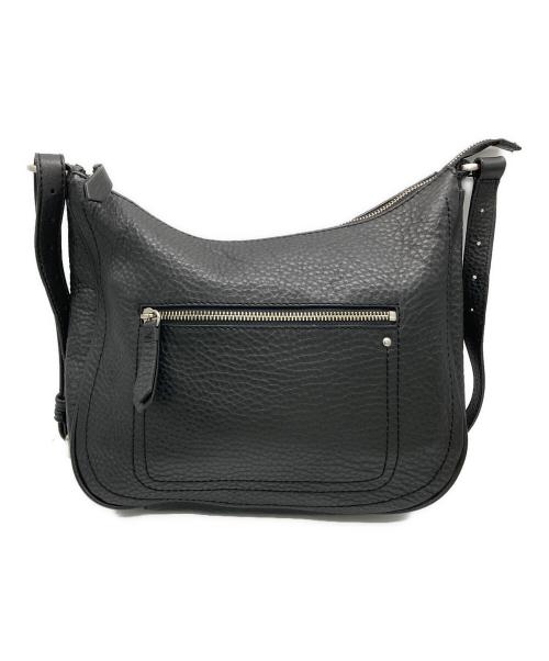 COLE HAAN（コールハーン）COLE HAAN (コールハーン) レザーショルダーバッグ ブラックの古着・服飾アイテム