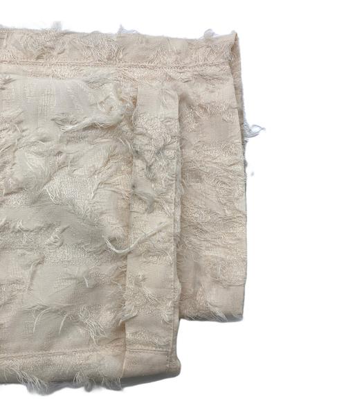 THE PAUSE（ザポーズ）THE PAUSE (ザポーズ) カットジャガードパンツ アイボリー サイズ: Freeの古着・服飾アイテム