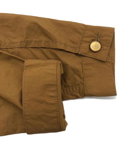 Le Workware（-）Le Workware (-) コットンスタンドカラーシャツワンピース/LW20307 ブラウン サイズ:Sの古着・服飾アイテム