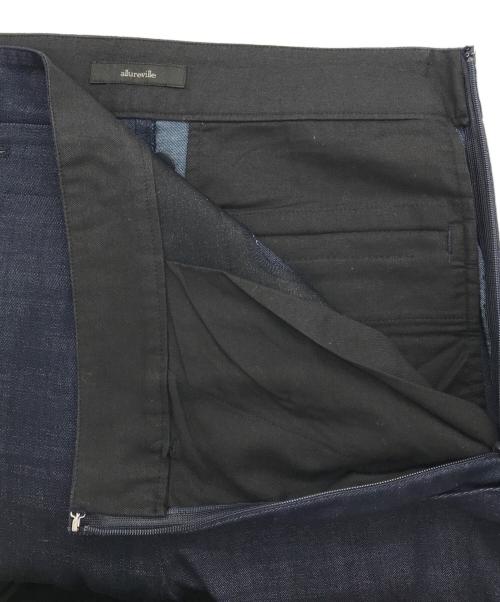 allureville（アルアバイル）allureville (アルアバイル) デニムライクマリンパンツ ネイビー サイズ:2の古着・服飾アイテム