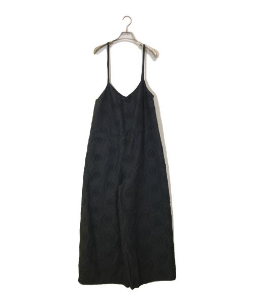 TOMORROW LAND collection（トゥモローランドコレクション）TOMORROW LAND collection (トゥモローランドコレクション) サンフラワージャカード サロペット ネイビー サイズ:36の古着・服飾アイテム