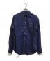 RALPH LAUREN（ラルフローレン）の古着「リネンシャツ」｜ネイビー