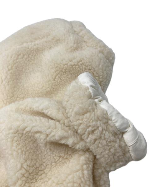 SLOBE IENA（スローブ イエナ）SLOBE IENA (スローブ イエナ) ウール混ボアスタンドコクーンブルゾン アイボリー サイズ:38の古着・服飾アイテム