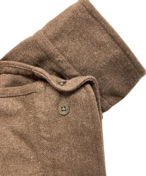 HERILL（ヘリル）HERILL (ヘリル) Blacksheep Serge Work Shirt 2 ブラウン サイズ:3の古着・服飾アイテム