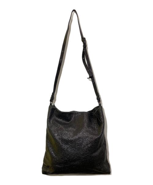 GIANNI CHIARINI（ジャンニ キアリーニ）GIANNI CHIARINI (ジャンニ キアリーニ) ショルダーバッグ ブラックの古着・服飾アイテム