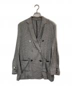 SLOBE IENAスローブ イエナ）の古着「リネン混テーラードジャケット」｜ブラック