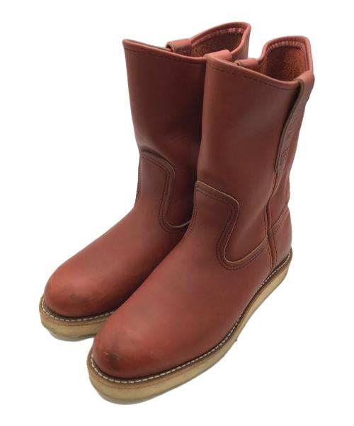 RED WING（レッドウィング）RED WING (レッドウィング) ペコスブーツ ブラウン サイズ:5 1/2の古着・服飾アイテム