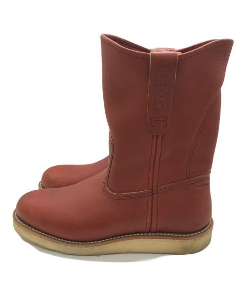 RED WING（レッドウィング）RED WING (レッドウィング) ペコスブーツ ブラウン サイズ:5 1/2の古着・服飾アイテム