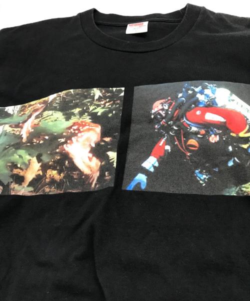 SUPREME（シュプリーム）SUPREME (シュプリーム) JUNYA WATANABE COMME des GARCONS (ジュンヤワタナベ コムデギャルソン) Nature Tee/プリントT ブラック サイズ:Lの古着・服飾アイテム