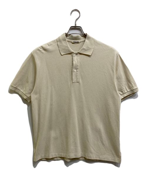 AURALEE（オーラリー）AURALEE (オーラリー) Super Fine Cotton Pique Big Polo ベージュ サイズ:4の古着・服飾アイテム