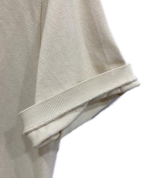 AURALEE（オーラリー）AURALEE (オーラリー) Super Fine Cotton Pique Big Polo ベージュ サイズ:4の古着・服飾アイテム