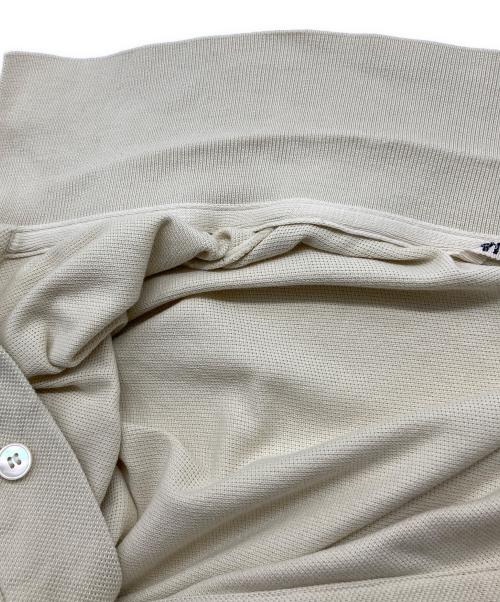 AURALEE（オーラリー）AURALEE (オーラリー) Super Fine Cotton Pique Big Polo ベージュ サイズ:4の古着・服飾アイテム