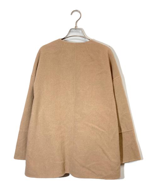 Mila Owen（ミラオーウェン）Mila Owen (ミラオーウェン) 2WAYファーポケットリバーコート ベージュ サイズ:下記参照の古着・服飾アイテム