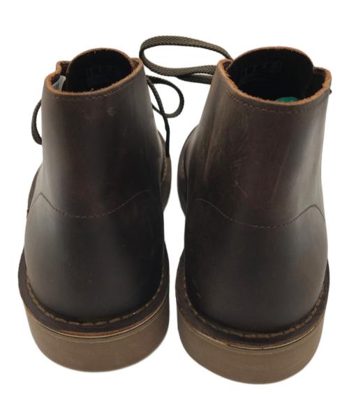 CLARKS（クラークス）CLARKS (クラークス) bushacreレザーチャッカーブーツ ブラウン サイズ:42の古着・服飾アイテム