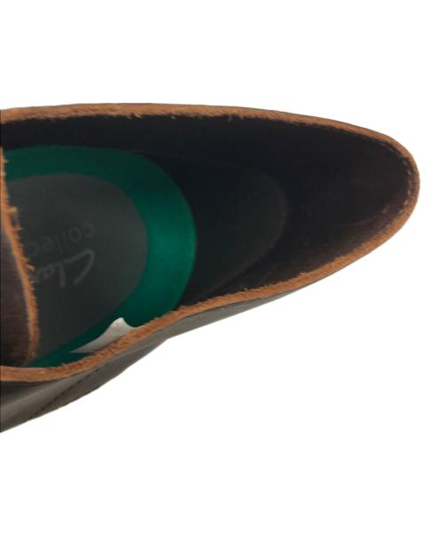 CLARKS（クラークス）CLARKS (クラークス) bushacreレザーチャッカーブーツ ブラウン サイズ:42の古着・服飾アイテム