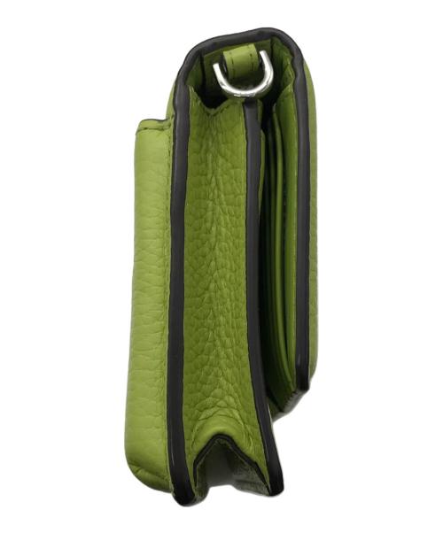 MICHAEL KORS（マイケル・コース）MICHAEL KORS (マイケルコース) フォーン クロスボディショルダーバッグ グリーンの古着・服飾アイテム