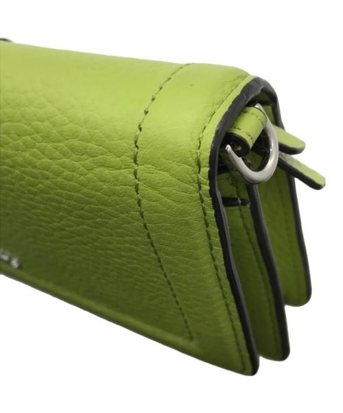 MICHAEL KORS（マイケル・コース）MICHAEL KORS (マイケルコース) フォーン クロスボディショルダーバッグ グリーンの古着・服飾アイテム