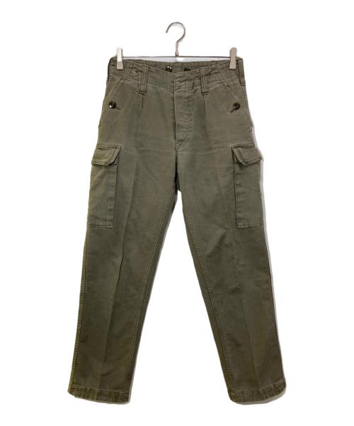 ドイツ軍（ドイツグン）ドイツ軍 (ドイツグン) モールスキンカーゴパンツ カーキ サイズ:-の古着・服飾アイテム