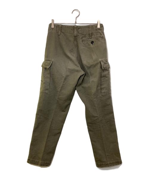 ドイツ軍（ドイツグン）ドイツ軍 (ドイツグン) モールスキンカーゴパンツ カーキ サイズ:-の古着・服飾アイテム