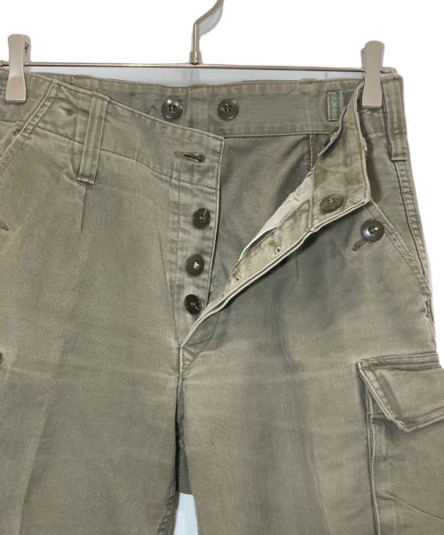 ドイツ軍（ドイツグン）ドイツ軍 (ドイツグン) モールスキンカーゴパンツ カーキ サイズ:-の古着・服飾アイテム