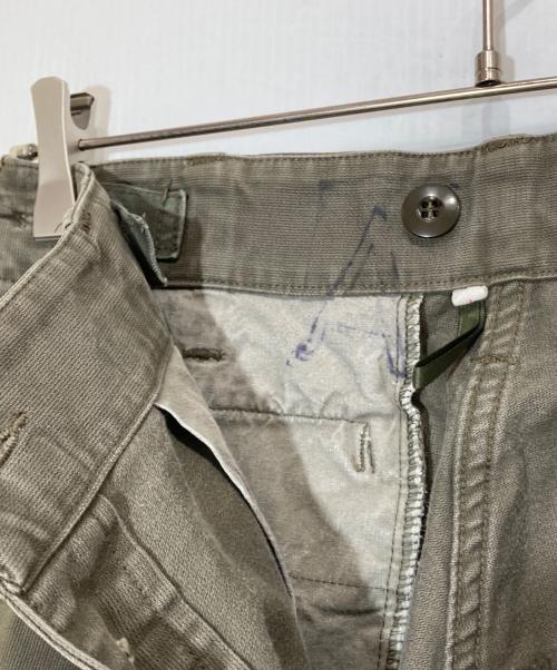 ドイツ軍（ドイツグン）ドイツ軍 (ドイツグン) モールスキンカーゴパンツ カーキ サイズ:-の古着・服飾アイテム