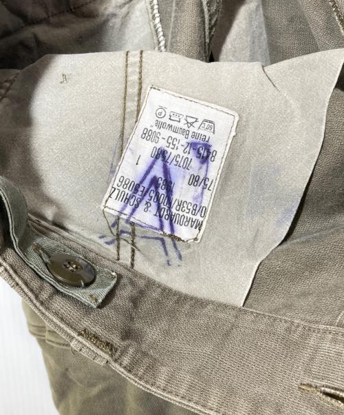 ドイツ軍（ドイツグン）ドイツ軍 (ドイツグン) モールスキンカーゴパンツ カーキ サイズ:-の古着・服飾アイテム