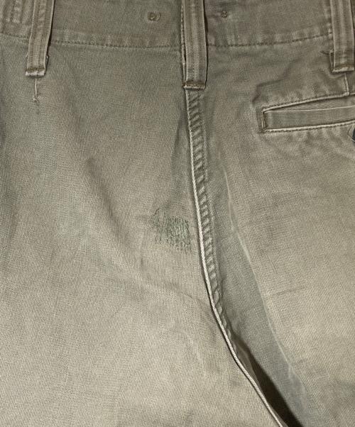 ドイツ軍（ドイツグン）ドイツ軍 (ドイツグン) モールスキンカーゴパンツ カーキ サイズ:-の古着・服飾アイテム