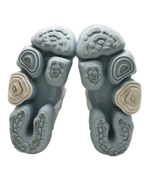 grounds（グラウンズ）grounds (グラウンズ) MOOPIE MARY JANE ホワイト×ブルー サイズ:24cmの古着・服飾アイテム