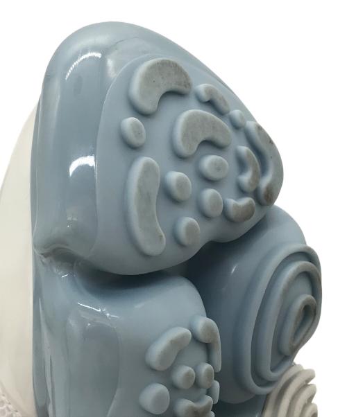 grounds（グラウンズ）grounds (グラウンズ) MOOPIE MARY JANE ホワイト×ブルー サイズ:24cmの古着・服飾アイテム