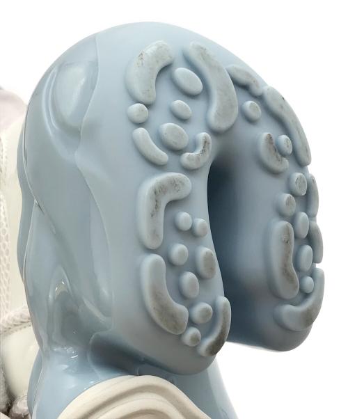 grounds（グラウンズ）grounds (グラウンズ) MOOPIE MARY JANE ホワイト×ブルー サイズ:24cmの古着・服飾アイテム