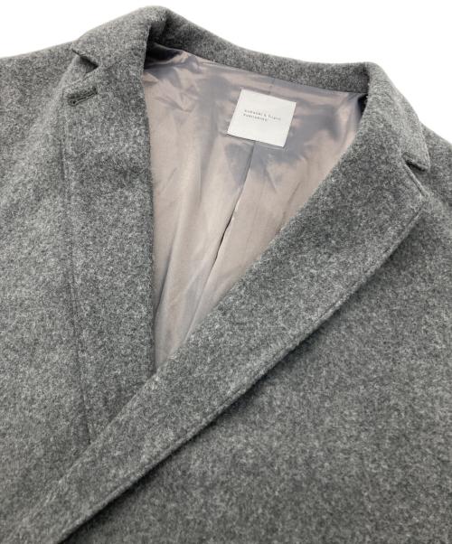 kurashi&trips publishing（クラシアンドトリップス パブリッシング）kurashi&trips publishing (クラシアンドトリップス パブリッシング) ロングチェスターコート グレー サイズ:下記参照の古着・服飾アイテム