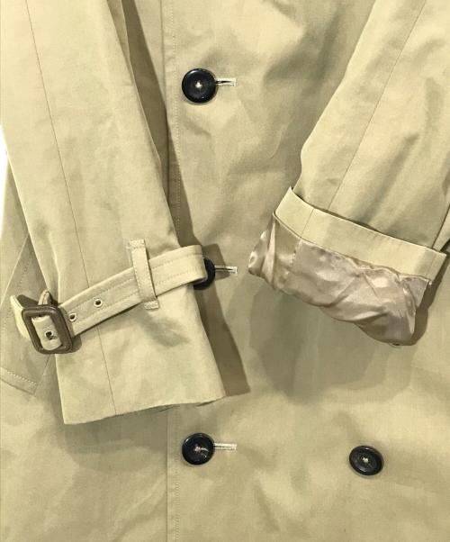 DRAWER（ドゥロワー）DRAWER (ドゥロワー) コットンツイルトレンチコート/6525-299-0230 ベージュ サイズ:38の古着・服飾アイテム