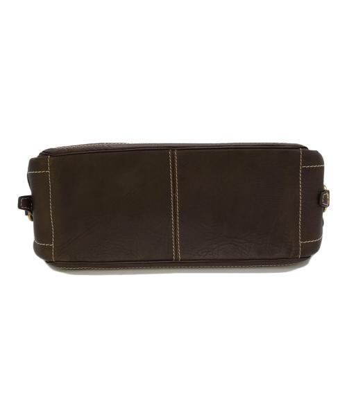 CELINE（セリーヌ）CELINE (セリーヌ) レザーブギーバッグ ブラウンの古着・服飾アイテム