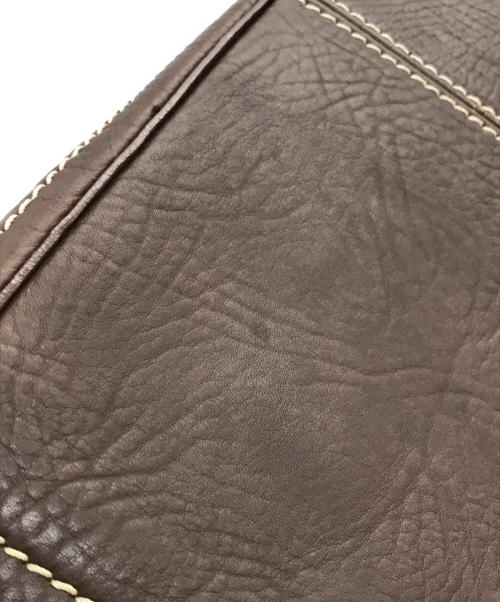 CELINE（セリーヌ）CELINE (セリーヌ) レザーブギーバッグ ブラウンの古着・服飾アイテム