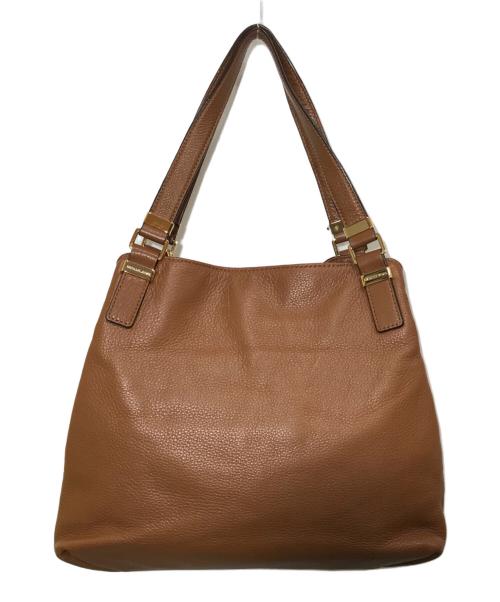 MICHAEL KORS（マイケル・コース）MICHAEL KORS (マイケルコース) レザートートバッグ/30S4GMDE7L ブラウンの古着・服飾アイテム