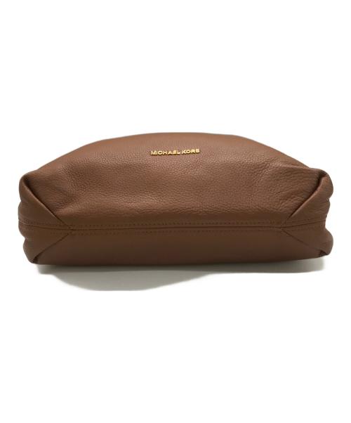 MICHAEL KORS（マイケル・コース）MICHAEL KORS (マイケルコース) レザートートバッグ/30S4GMDE7L ブラウンの古着・服飾アイテム