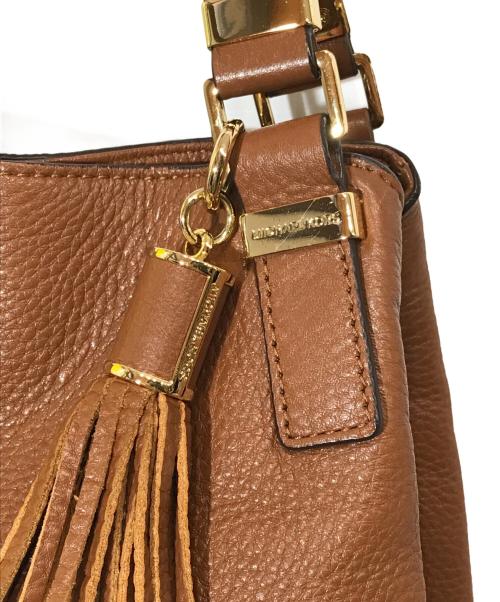 MICHAEL KORS（マイケル・コース）MICHAEL KORS (マイケルコース) レザートートバッグ/30S4GMDE7L ブラウンの古着・服飾アイテム