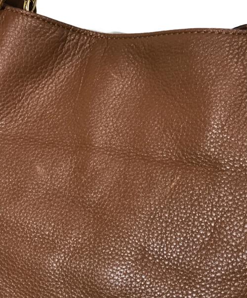 MICHAEL KORS（マイケル・コース）MICHAEL KORS (マイケルコース) レザートートバッグ/30S4GMDE7L ブラウンの古着・服飾アイテム
