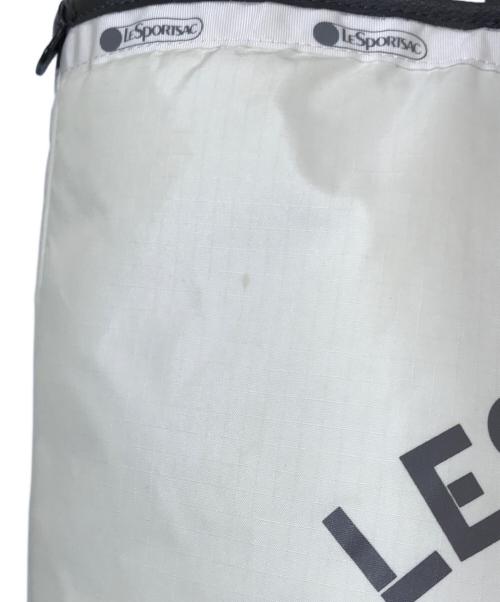 LeSportsac（レスポートサック）LeSportsac (レスポートサック) Naoko Okusa (ナオコ オオクサ) マルシェトートバッグ ホワイトの古着・服飾アイテム