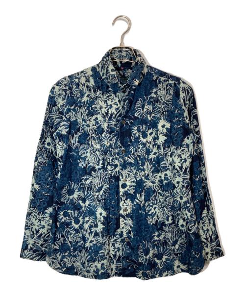 45R（フォーティファイブ・アール）45R (フォーティファイブ・アール) ラピスプリントインディゴシャツ/8123046-73-1 インディゴ サイズ:1の古着・服飾アイテム