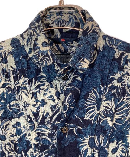 45R（フォーティファイブ・アール）45R (フォーティファイブ・アール) ラピスプリントインディゴシャツ/8123046-73-1 インディゴ サイズ:1の古着・服飾アイテム