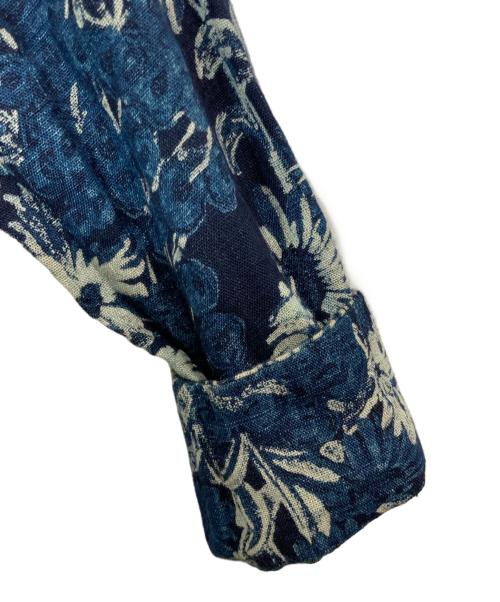 45R（フォーティファイブ・アール）45R (フォーティファイブ・アール) ラピスプリントインディゴシャツ/8123046-73-1 インディゴ サイズ:1の古着・服飾アイテム