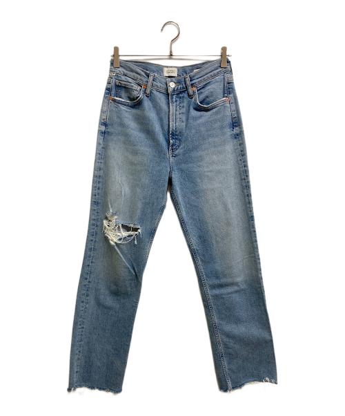 Citizens of humanity（シチズンズオブヒューマニティ）CITIZENS of HUMANITY (シチズンズオブヒューマニティ) DAPHNE CROP LUCKY CHARM ブルー サイズ:27の古着・服飾アイテム