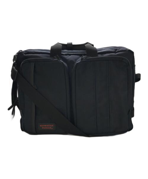 MANHATTAN PASSAGE（マンハッタン・パッセージ）MANHATTAN PASSAGE (マンハッタン・パッセージ) 3wayブリーフケース ネイビーの古着・服飾アイテム