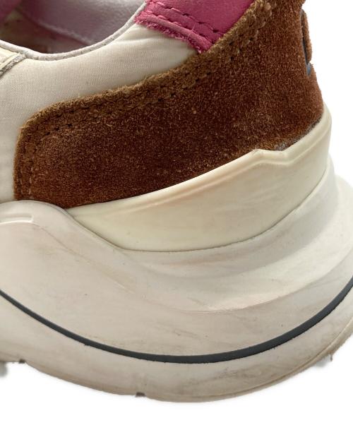 D.A.T.E.（デイト）D.A.T.E. (デイト) FUGAローカットスニーカー ブラウン サイズ:25.5cmの古着・服飾アイテム