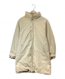 BURBERRY LONDON（バーバリーロンドン）の古着「ダウンライナー付裏ノバチェックコート」｜ベージュ