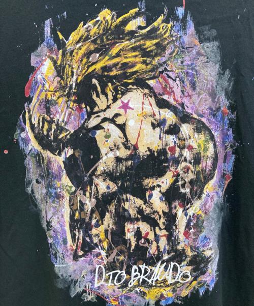glamb（グラム）glamb (グラム) ジョジョの奇妙な冒険 (ジョジョノキミョウナボウケン) DIO T ブラック サイズ:4の古着・服飾アイテム