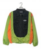 LEE×TENBOX×CHAH CHAHリー×テンボックス×チャーチャー）の古着「ナイロンジャケット」｜ブラック×グリーン